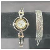 WHITING DAVIS BRACELET & ANNE KLEIN WATCH