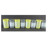 (8) ROLLS OF KENNEDY HALF DOLLARS (160) COINS