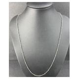 STERLING SILVER NECKLACE