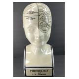 CERAMIC PHRENOLOGY HEAD