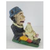 PADDY & THE PIG CAST IRON BANK