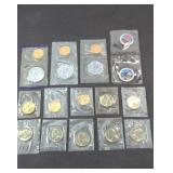 (6) PROOF PENNIES 1959-1964 & (7) PROOF NICKELS,