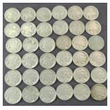 (30) BUFFALO NICKELS