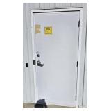 (2) WALK DOORS 80 INCH X 36 INCH WIDE