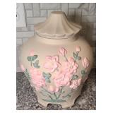 CHINOISERIE STYLE CERAMIC VASE