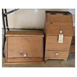 WOOD POTATO & BREAD BOX