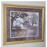 (2) COUNTRY PRINTS & SIGN