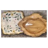 EGG PLATE & SERVING DISH