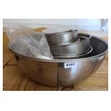 ASSTD METAL MIXING BOWLS