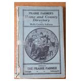 1923 WELLS COUNTY INDIANA DIRECTORY