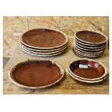 HULL OVENPROOF DRIPWARE BOWLS & PLATES