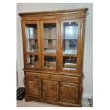 DISPLAY HUTCH, 2 PIECE