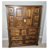 DRESSER CABINET, 2 PIECE