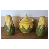 CORN SALT & PEPPER SHAKER & SUGAR