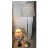 FLOOR LAMP & VANITY LAMP