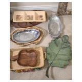 SERVING TRAYS & BASKETS