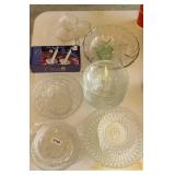 ASSTD GLASS SERVING PIECES & MORE