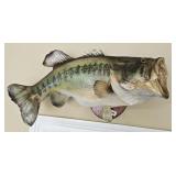 LARGEMOUTH BASS MOUNTED FISH