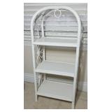 SMALL WICKER BOOKSHELF