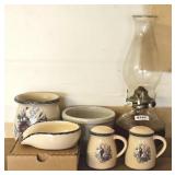 HOME & GARDEN PARTY SALT & PEPPER, SPOON HOLDER