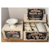 ANCHOR HOCKING MILK GLASS IN ORIGINAL BOXES