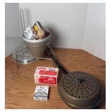 STRAINER SIEVE,CORN POPPER, MORE