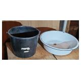 GALVANIZED WASH PAN