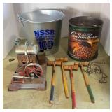 VINTAGE TOYS & STEAM ENGINE