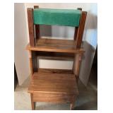 (2) FOOT STOOLS