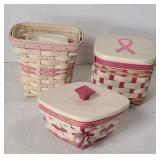 LONGABERGER AMERICAN CANCER BASKETS