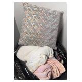 CHENILLE BEDSPREAD, QUILTS