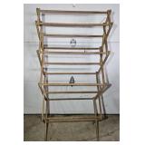 ANTIQUE COLLAPSIBLE DRYING RACK