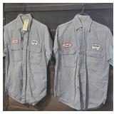 VINTAGE SINCLAIR EMPLOYEE UNIFORM SHIRTS