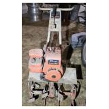 MONTGOMERY WARD 5 HP TILLER W/ BRIGGS ENGINE