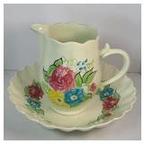 WATER PITCHER & BOWL