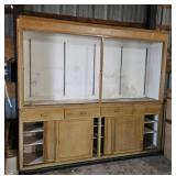 LARGE DISPLAY CASE FROM HALL & FRANK (ELLIS) JEWEL