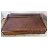 SMALL LAP DESK W/ HORNS