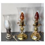 (3) ELECTRIC CANDLES