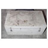 VINTAGE WOODEN TRUNK