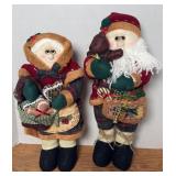 SANTA CLAUS & MRS CLAUS