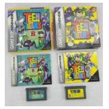 (2) GAMEBOY ADVANCE GAMES: TEEN TITANS