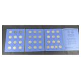 (35) WASHINGTON SILVER QUARTERS IN BOOK 1932-1945