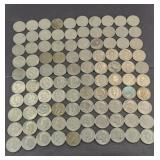 (100) EISENHOWER DOLLARS