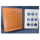EISENHOWER SILVER DOLLARS COLLECTOR SET 32 COINS