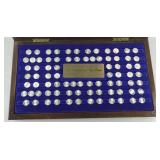 (100) PRESIDENTS & FIRST LADY MINI SILVER COINS