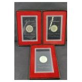 (3) EISENHOWER DOLLAR PROOF SETS 1973-1974