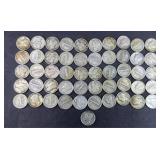 (51) MERCURY SILVER DIMES