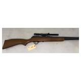 CROSMAN 140 AIR RIFLE .22 WITH SCOPE