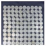 (100) INDIAN BUFFALO NICKELS