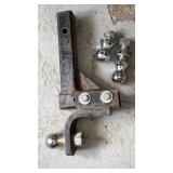 DROP DOWN HITCH W/ THREE BALLS